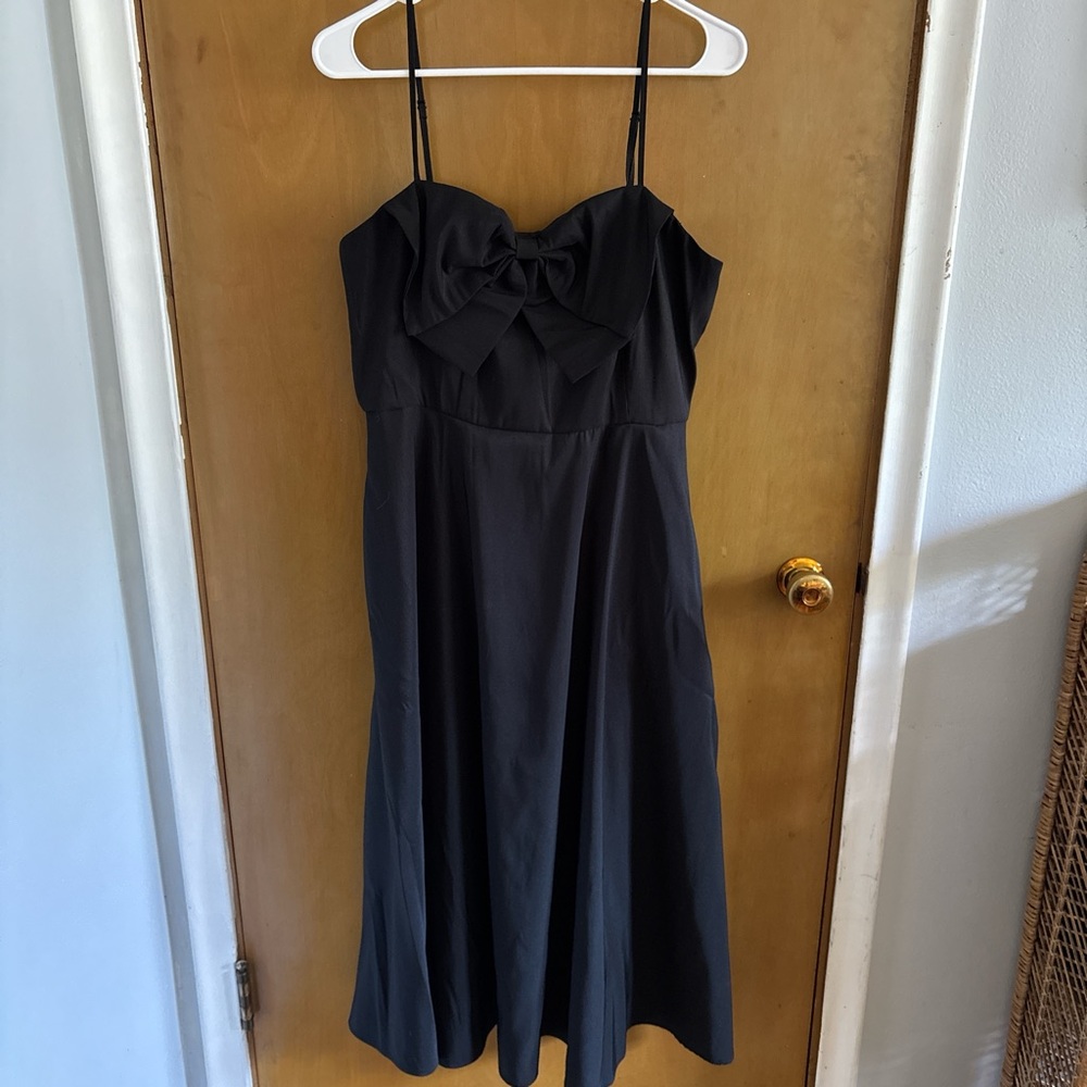A New Day Black Spaghetti Strap Sundress